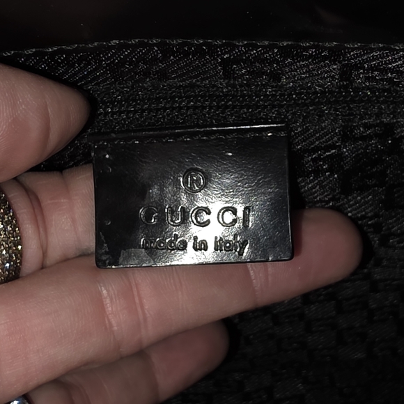 Vintage GUCCI Patent Leather Black Bag Purse - Picture 15 of 15